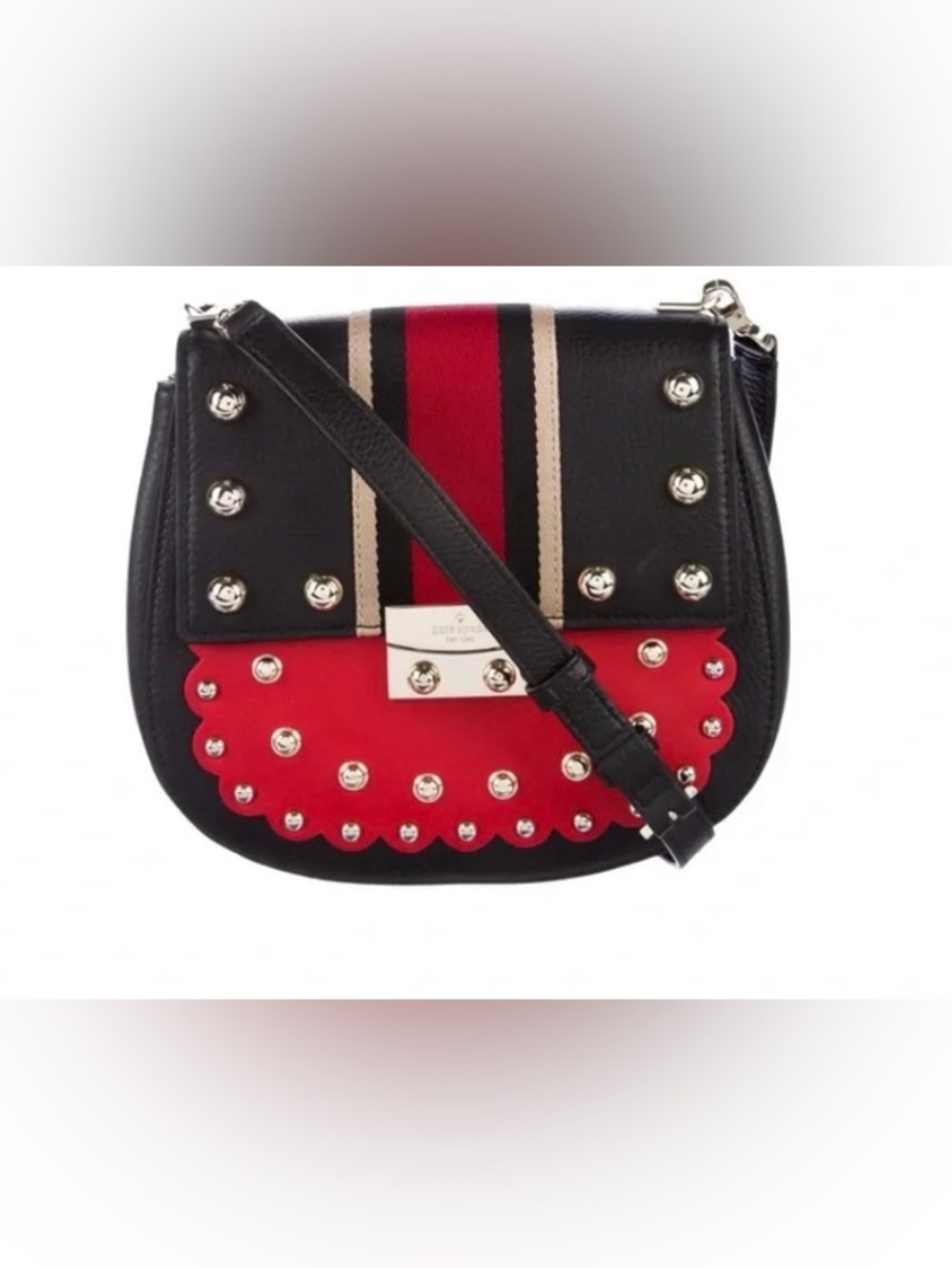 Kate Spade New York 2017 Madison Stewart Street Studded Byrdie Bag